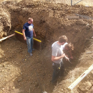 Nye Construction - Milton Freewater, OR. digging the foundation