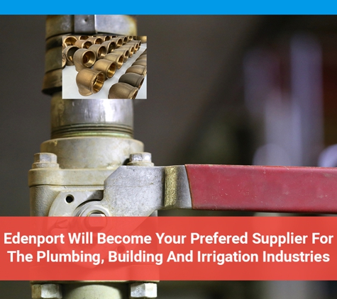 Edenport Pty Ltd - Slacks Creek, QLD. Edenport Will Become Your Prefered Supplier For The Plumbing, Building And Irrigation Industries