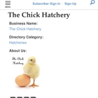 The Chick Hatchery