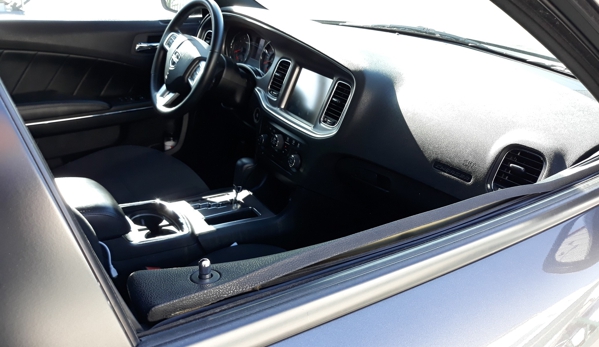 Kool Kustoms Upholstery - Lodi, CA. 2014 Dodge Charger 
Door panel Repair 
Before and after pictures