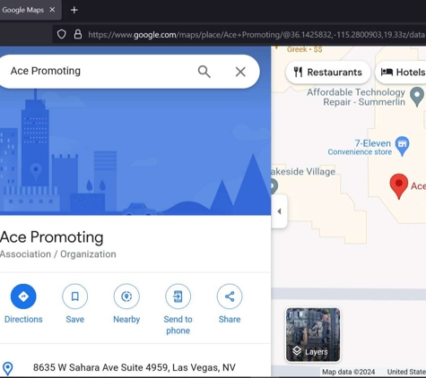 Ace Promoting - Las Vegas, NV. Get Listed on Google Maps