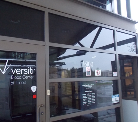 Versiti Blood Center of Illinois - Tinley Park, IL