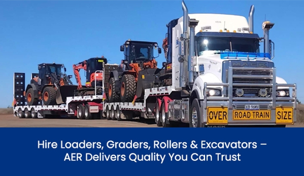 AER All Earthmoving Rental - Gracemere, QLD. Hire Loaders, Graders, Rollers & Excavators – AER Delivers Quality You Can Trust
