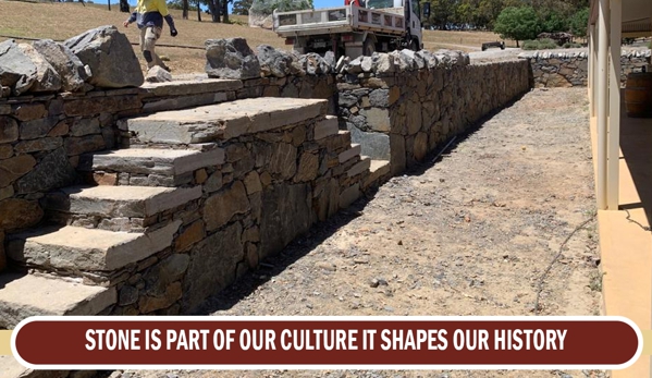 Tradition Rebuilt Stonemasonry - Balhannah, SA. Stone is Part of our Culture it shapes our History.