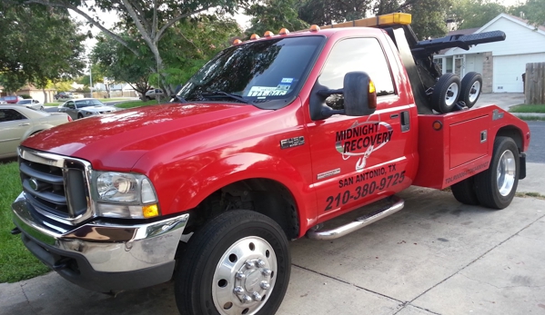 Midnight Recovery and Towing - San Antonio, TX