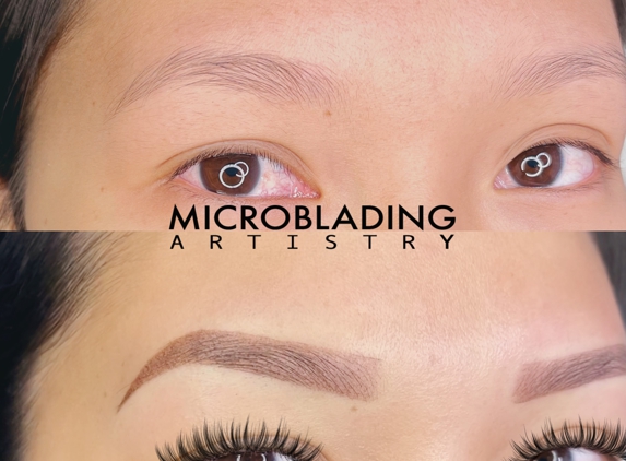 Microblading Artistry - Permanent MakeUp Studio - Renton, WA. Soft Powder Brows 