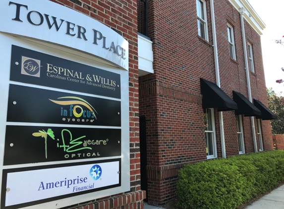 In Focus Eyecare - Fort Mill, SC. In Focus Eyecare and IFE Optical in Baxter Village's Tower Place Building