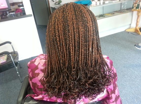 Creative African Hair Braiding - Flint, MI. Single braid