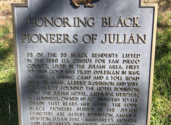 Julian Pioneer Museum - Julian, CA