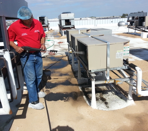 Kool Frontier A/C & Refrigeration Repair Inc. - Hialeah, FL. CONDENSER COIL CLEANER