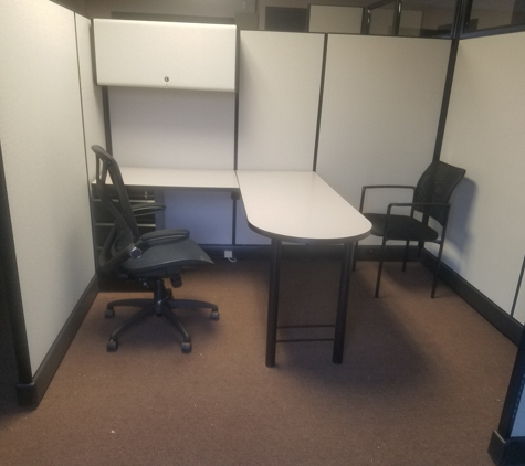 America's Modular & Office Specialists - Grove City, OH. Private Manager / sales associate work space cubicle station