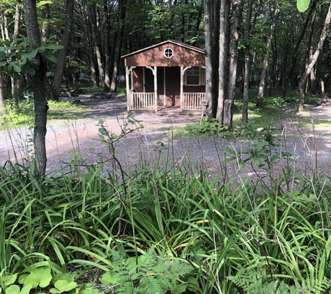 Peaceful Woodlands Family Campground - Blakeslee, PA. Cabins available