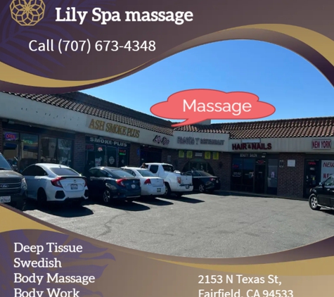 Lily Spa Massage - Fairfield, CA