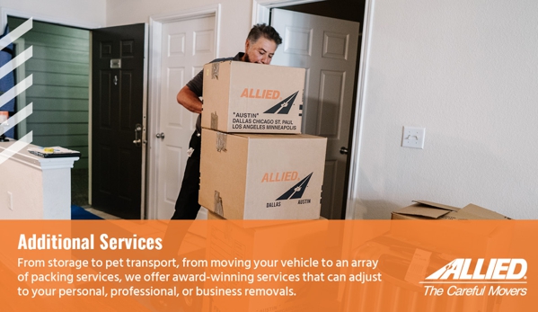 Allied Moving Services - Townsville - Mount St John, QLD. Additional Services