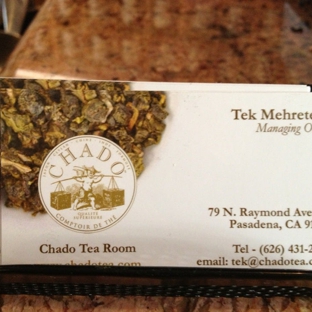 Chado Tea Room - Los Angeles, CA