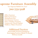 Supreme Furniture Assemblers - Assembly & Fabricating Service