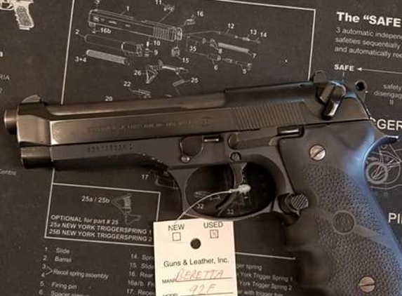 Guns and Leather - Greenbrier, TN. Beretta 92f 9mm