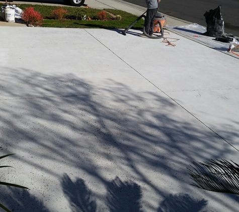 natural polishing concrete - placentia, CA