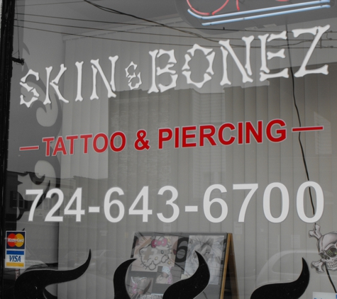 Skin & Bonez Tattoo & Piercing - Midland, PA