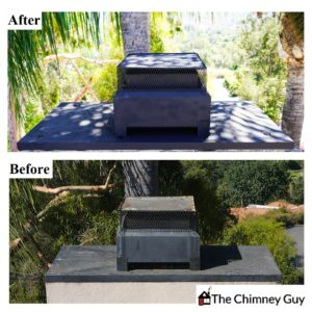 The Chimney Guy - Los Angeles, CA. Chase Cover Replacment