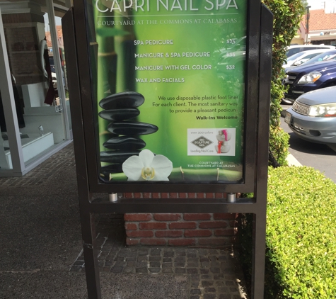 Capri Nail Spa - Calabasas, CA. Here's our list of what we do