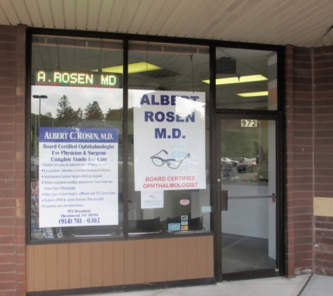 ALBERT C ROSEN, MD - Thornwood, NY