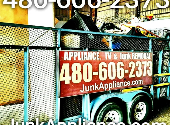 Junkappliance.com - San Tan Valley, AZ. ���� Hi. We do #Appliance #TV & #Junk Removal in #Phoenix areas -   4806062373  https://g.co/kgs/zHMCzP - Thanks, JunkAppliance.com ����