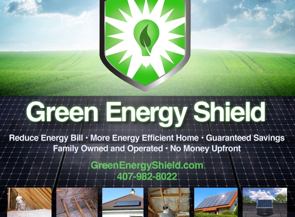 Green Energy Shield - Winter Garden, FL. Green Energy Shield -  creating energy efficient homes