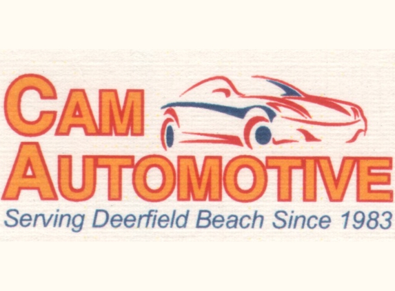 C A M Auto - Deerfield Beach, FL. Standard maintenance, Engine auto service, Heating and air conditioner repair, Auto electrical services, Exhaust service, & more!