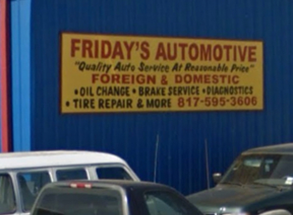 Friday's Automotive - Richland Hills, TX