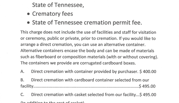 Essentials Funeral and Cremation Services - Chattanooga, TN