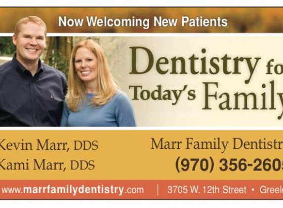 Marr, Kevin T, DDS - Greeley, CO