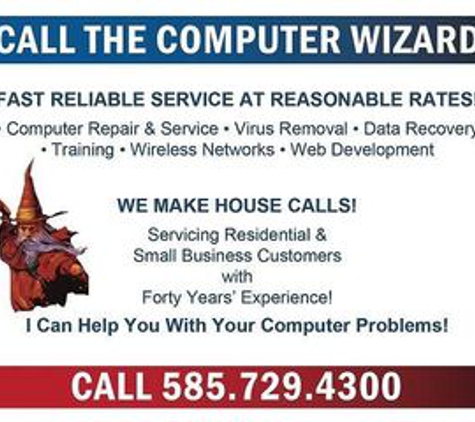 Call The Computer Wizard - Rochester, NY