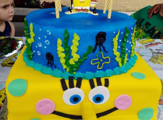 Delectable Delights - South Daytona, FL. SpongeBob cake