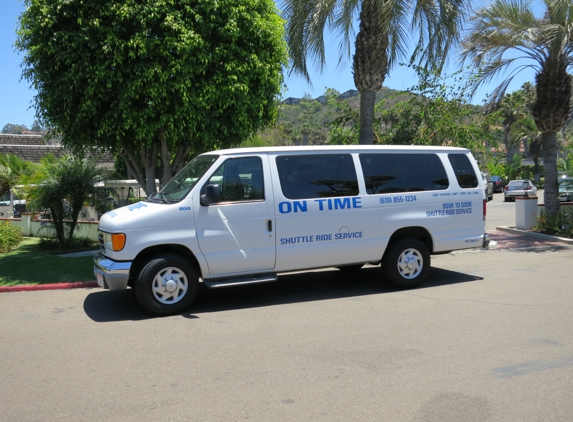 On Time Shuttle Ride Service - San Diego, CA