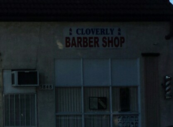 Cloverly Barber Shop - Temple City, CA. Outside