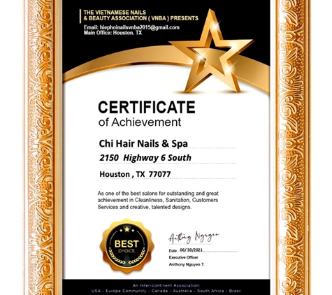 Chi Hair Nails & Spa - Houston, TX