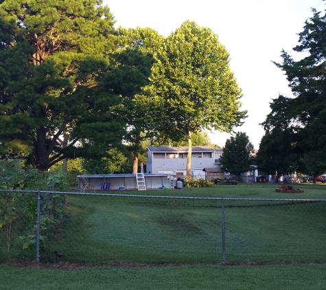 Justin's Lawn & Tree Care - Claremore, OK. Love my new view.