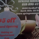 Spring Massage - Massage Therapists