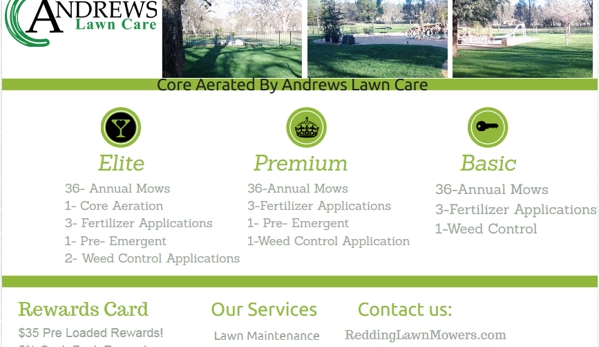 Andrews Lawn Care - Redding, CA