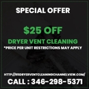 911 Dryer Vent Cleaning Channelview TX - Dryer Vent Cleaning
