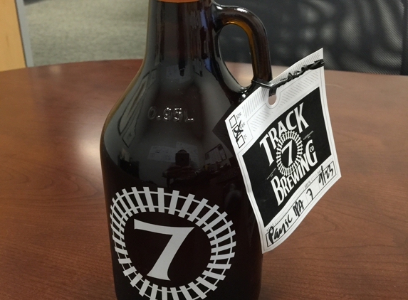 Track 7 Brewing Co - Sacramento, CA. Don't forget to pick up a growler while you're at Track 7!