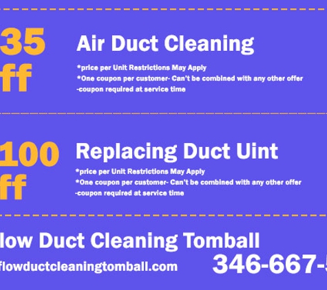 Air Flow Duct Cleaning Tomball - Tomball, TX