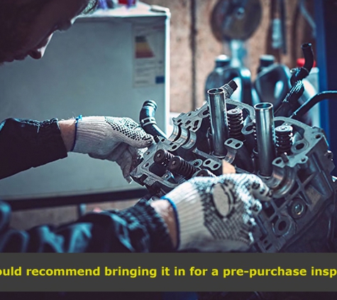 Drouin Automotive Services PTY LTD - Drouin, VIC. We would recommend bringing it in for a pre-purchase inspection.