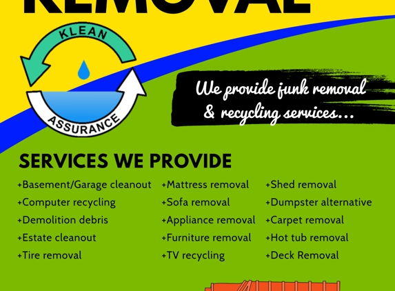 Klean Assurance Junk Removal - Palmer, MA