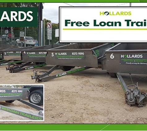 E G Hollard & Son also known as Hollards - Hawthorn, SA. Free Loan Trailers