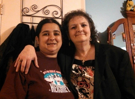 Captain Joe's Crabhouse - Essex, MD. Jennifer and Helen Tate from Dundalk, MD mother's day 2014