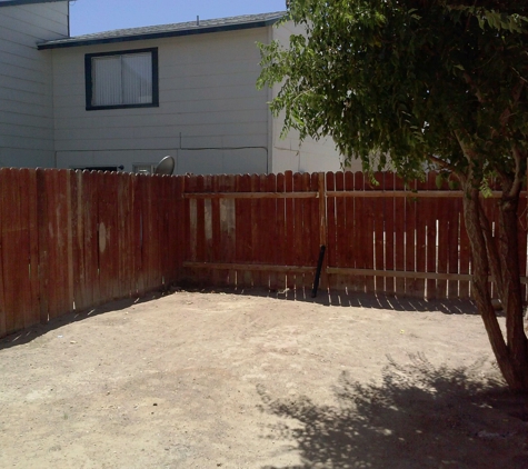 Green Tree Townhomes - Las Vegas, NV. back yard