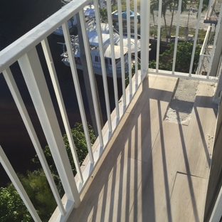 Exclusive Works Services - miami, FL. Awful work!  This is how he left my balcony and never came back to fix it.