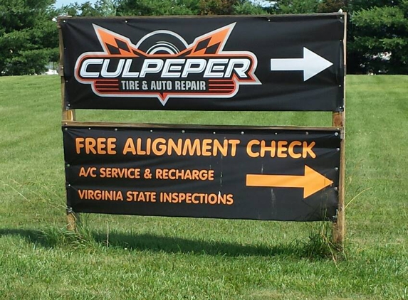 Culpeper Tire & Auto Repair LLC - Culpeper, VA